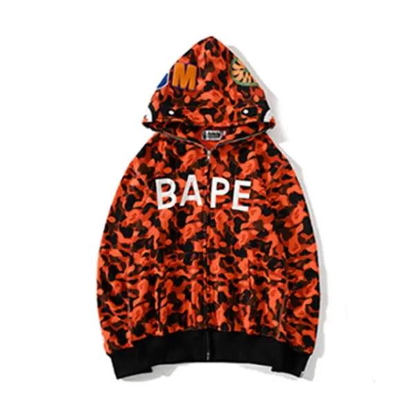 Bathing Ape Bape XO Orange Hoodie