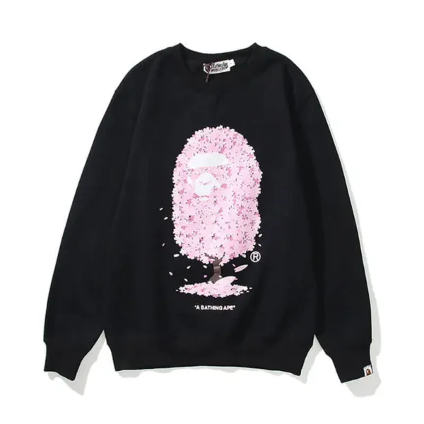 Tree Men Bape Sweatshirt Black