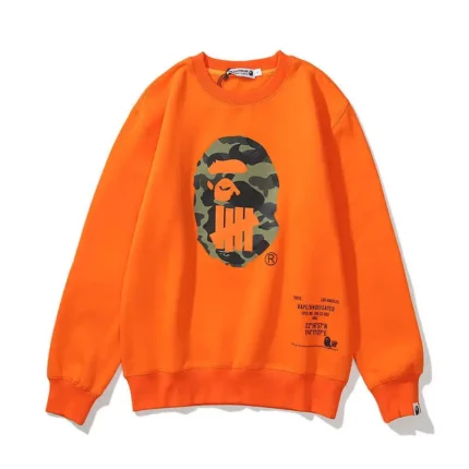 orange-bape-mad-sport-sweatshirt