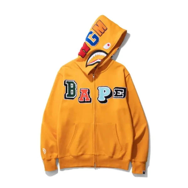 A Bathing Ape Bape Shark Hoodie