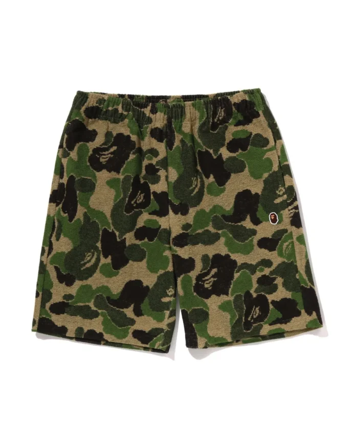 Abc Camo Pile One Point Sweat Shorts